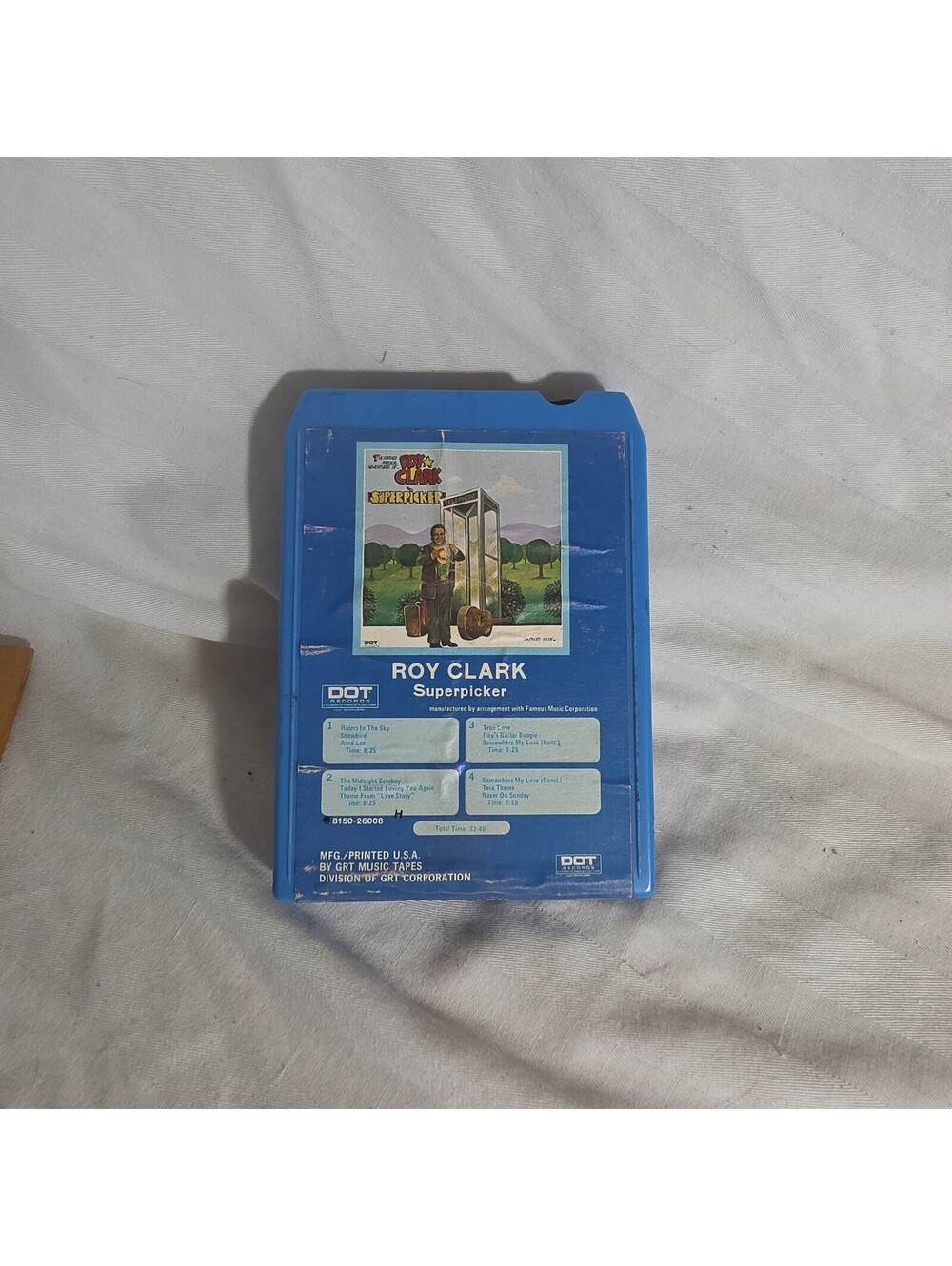 Dot Records Superpicker 8-Track Tape Cartridge 8150-26008 - Good
